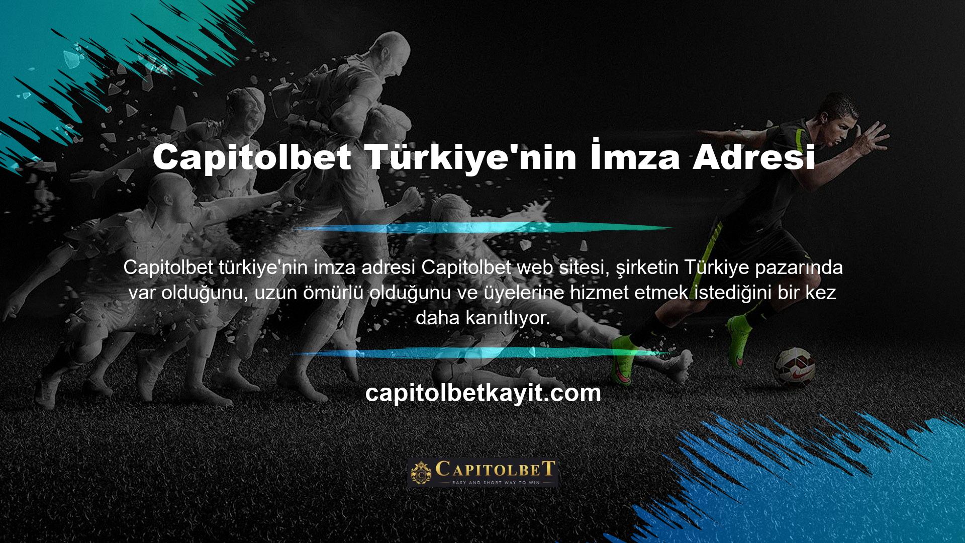 Capitolbet, hizmeti Türkçe bir giriş adresi ile başlatır