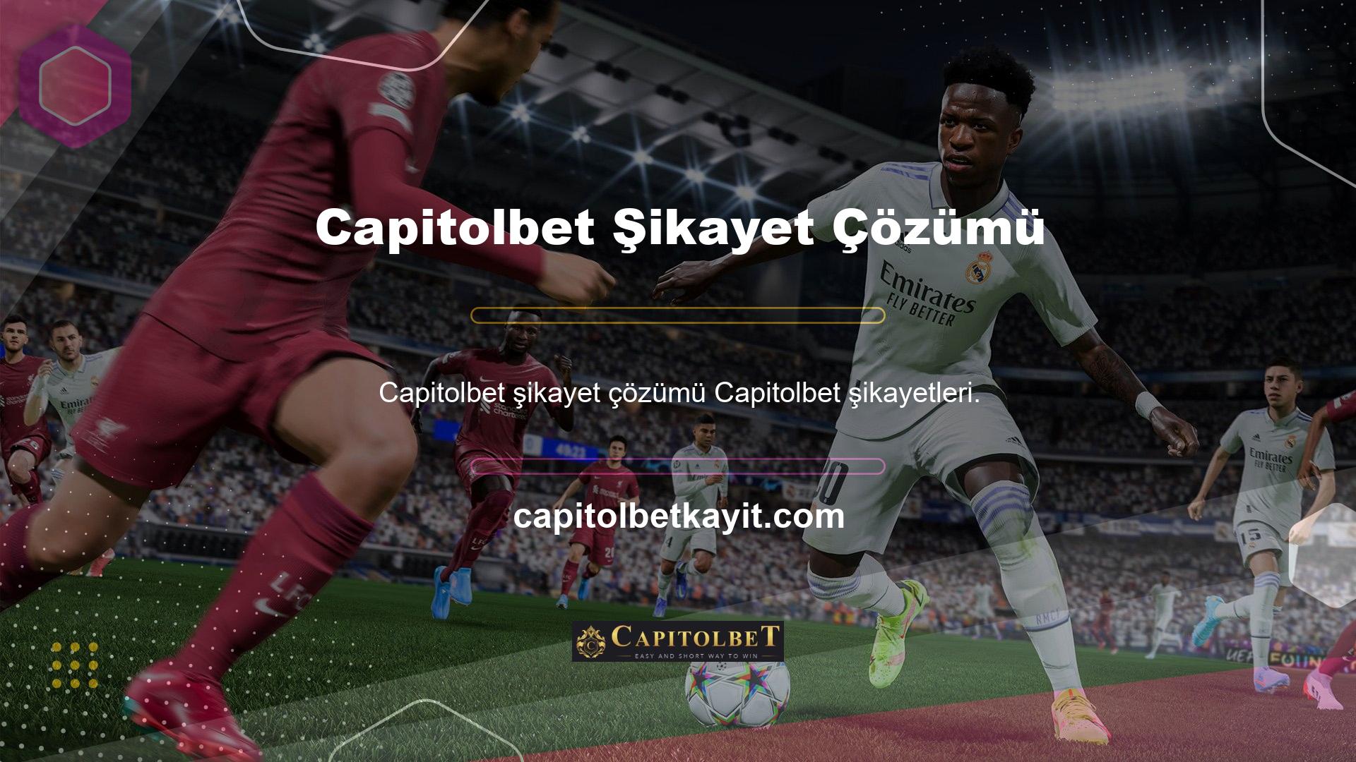 Canlı bahis siteleri, yasadışı bahis siteleri Capitolbet şikayetleri teknoloji ajansları tarafından sürekli olarak kontrol edilmektedir
